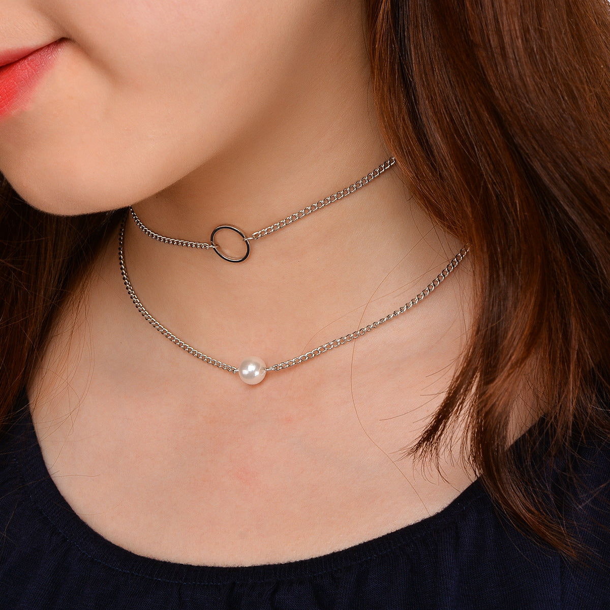 Pearl Multilayer Set Necklace